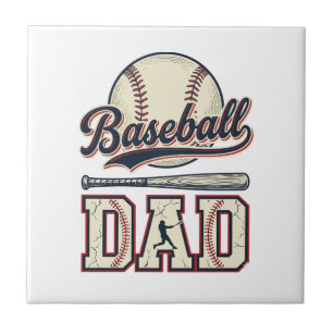 Vintage Baseball Dad Vector Shirt Design_1 Tile