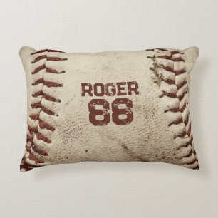 Vintage Baseball Decorative Cushion