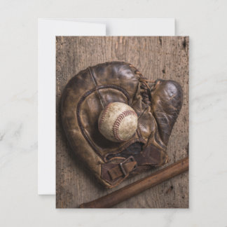 Vintage Baseball Equipment