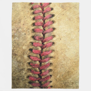 Vintage Baseball Fleece Blanket