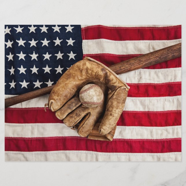 Vintage Baseball Flyer (Front)