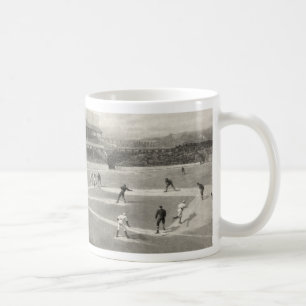 Vintage Baseball Game Coffee Mug