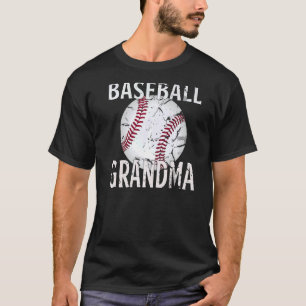Vintage Baseball Grandma Gifts Mother's Day Sports T-Shirt