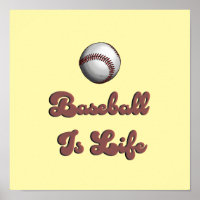 Vintage Baseball Is Life Retro Script Athletic Ill