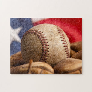 Vintage Baseball Jigsaw Puzzle