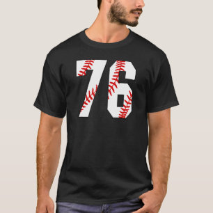 Vintage Baseball Mum 76 Jersey Baseball Favourite T-Shirt