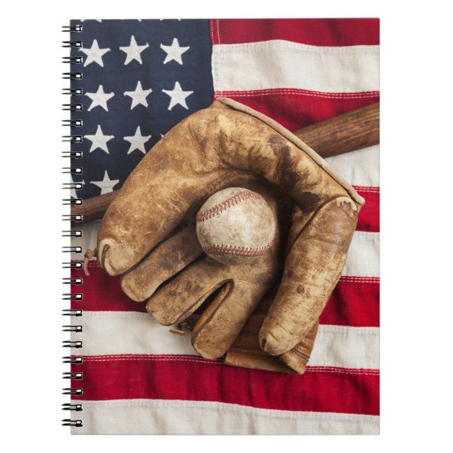 Vintage Baseball Notebook (Front)