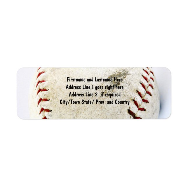 Vintage Baseball or Softball  Stitches (Front)
