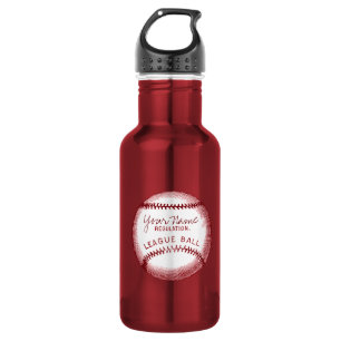 Vintage Baseball, personalised ball 532 Ml Water Bottle