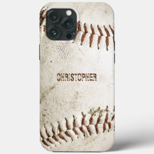 Vintage Baseball Personalised iPhone 13 Pro Max Case