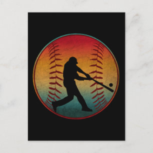 Vintage Baseball Player Postcard