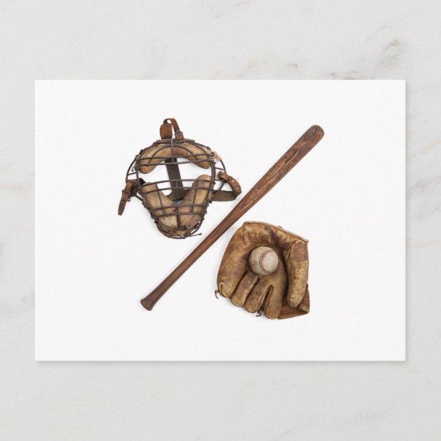 Vintage Baseball Postcard (Front)