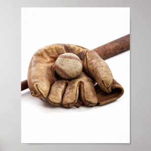 Vintage Baseball Poster