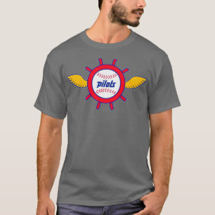 Vintage Baseball Seattle Pilots  T-Shirt
