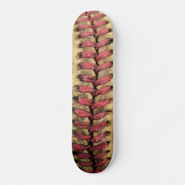 Vintage Baseball Skateboard (Front)