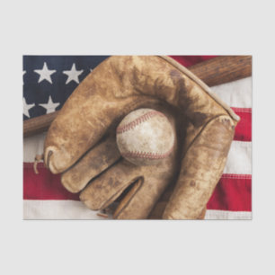 Vintage Baseball Tissue Paper