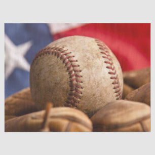 Vintage Baseball Tissue Paper