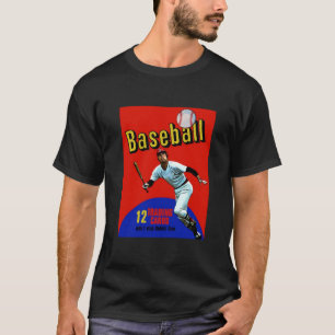 Vintage Baseball Trading Card Wax Pack T-Shirt