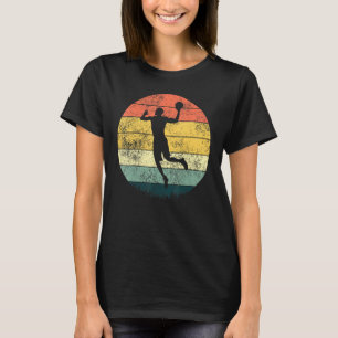 Vintage Basketball Fans Graphic Classic Basketball T-Shirt
