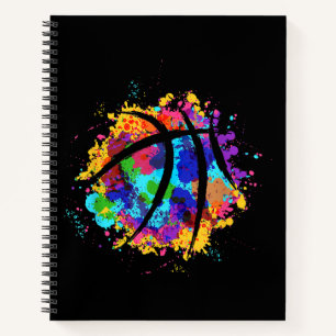 Vintage Basketball Graphic Design Cool Basketball Notebook