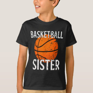 Vintage basketball player sister sports T-Shirt