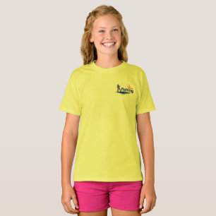 Vintage Bass Fishing Graphic Art Kids [Light mode] T-Shirt