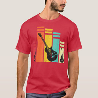 Vintage Bass Guitar Bass Guitar Music Players and T-Shirt