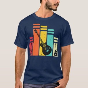 Vintage Bass Guitar Bass Guitar Music Players and  T-Shirt