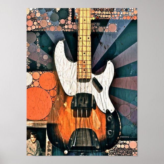 Vintage Bass Poster (Front)