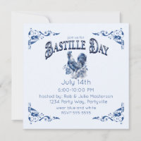 Vintage Bastille Day Rooster