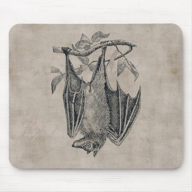 Vintage Bat Mousepad (Front)