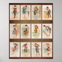 Vintage Bathing Beauties Set 2