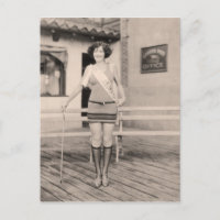 Vintage Bathing Suits Postcard - 1780182-4