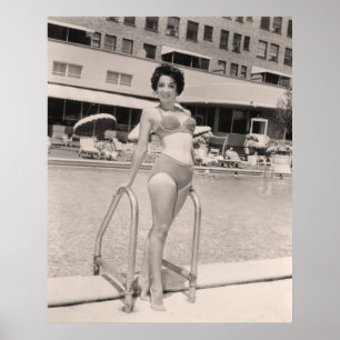 Vintage Bathing Suits Poster - 1780228-1