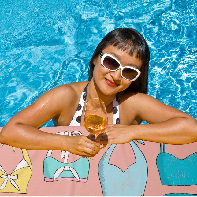 Vintage Bathing Suits Swimsuits Personalised Beach Towel (Creator Uploaded)