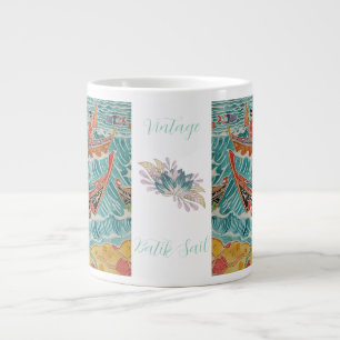 Vintage Batik Sail, Speciality Mug