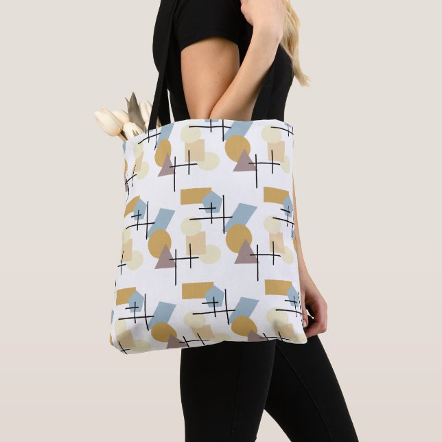 Vintage Bauhaus  Tote Bag (Close Up)
