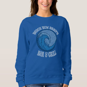 Vintage Beach Bum Brad Bar and Grill Sweatshirt