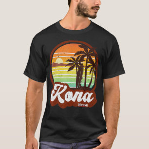 Vintage Beach Hawaii Hawaiian Surf Surfing Retro 7 T-Shirt