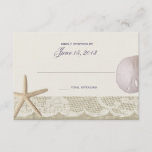 Vintage Beach Ivory and Purple Response