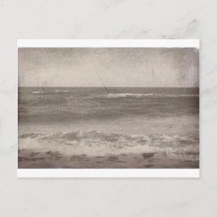 Vintage Beach Postcard