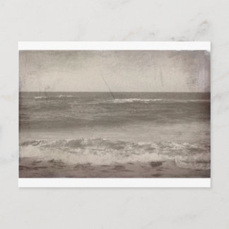 Vintage Beach Postcard