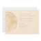 Vintage Beach Sand Dollar Wedding Invitations