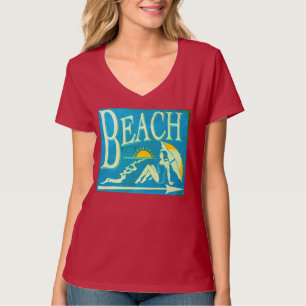 Vintage beach sign Thunder_Cove T-Shirt