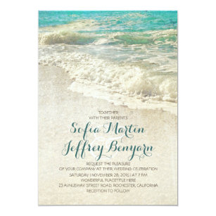 beach wedding invitations zazzle co uk