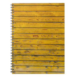 Vintage beach wood background - Old weathered wood Notebook