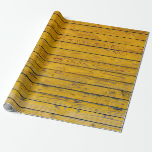 Vintage beach wood background - Old weathered wood Wrapping Paper