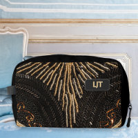 Vintage Beaded Evening Purse print & initials bag