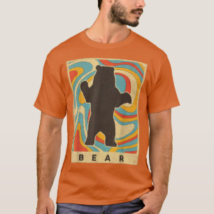 Vintage Bear Lover Animal Retro Style T-Shirt