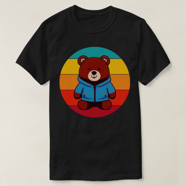 Vintage Bear T-Shirt (Design Front)
